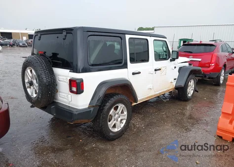 2023 Jeep Wrangler 4-Door Sport Rhd 4X4 z USA, uszkodzony, nr VIN 1C4HJXKN6PW505727